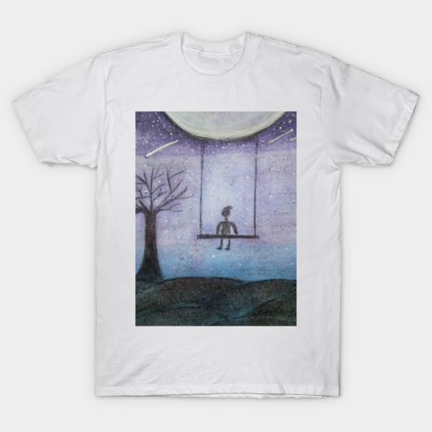 Moon Boy T-Shirt by mery-vision